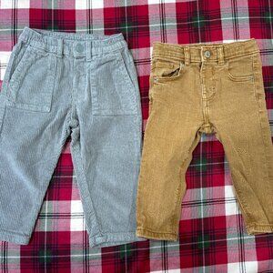 BABY BOY'S ZARA PANT BUNDLE SIZE 9-12 MONTHS